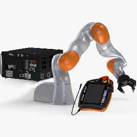 Kuka LBR with Gripper in Collection 3D model